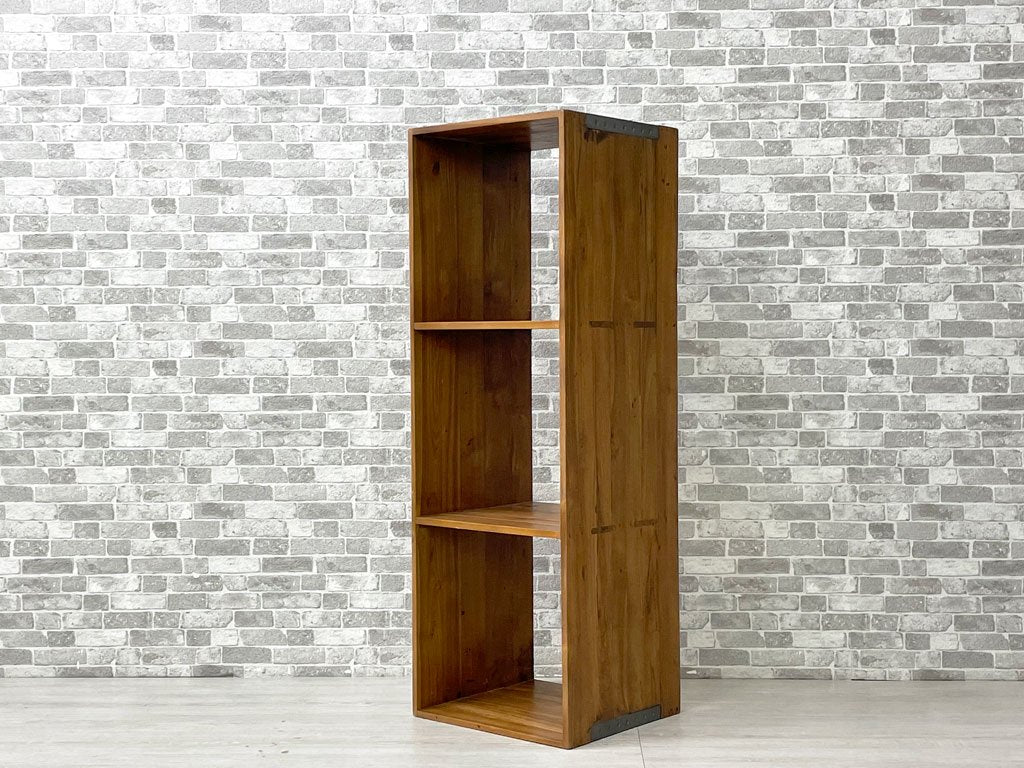 アクメファニチャー ACME Furniture トロイ オープンシェルフ TROY OPEN SHELF L オールドチーク アイアン 定価￥27,610- A ●