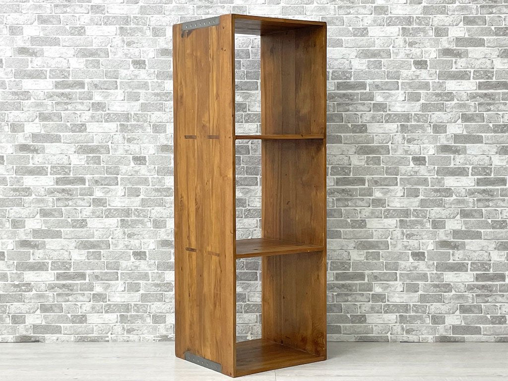 アクメファニチャー ACME Furniture トロイ オープンシェルフ TROY OPEN SHELF L オールドチーク アイアン 定価￥27,610- A ●