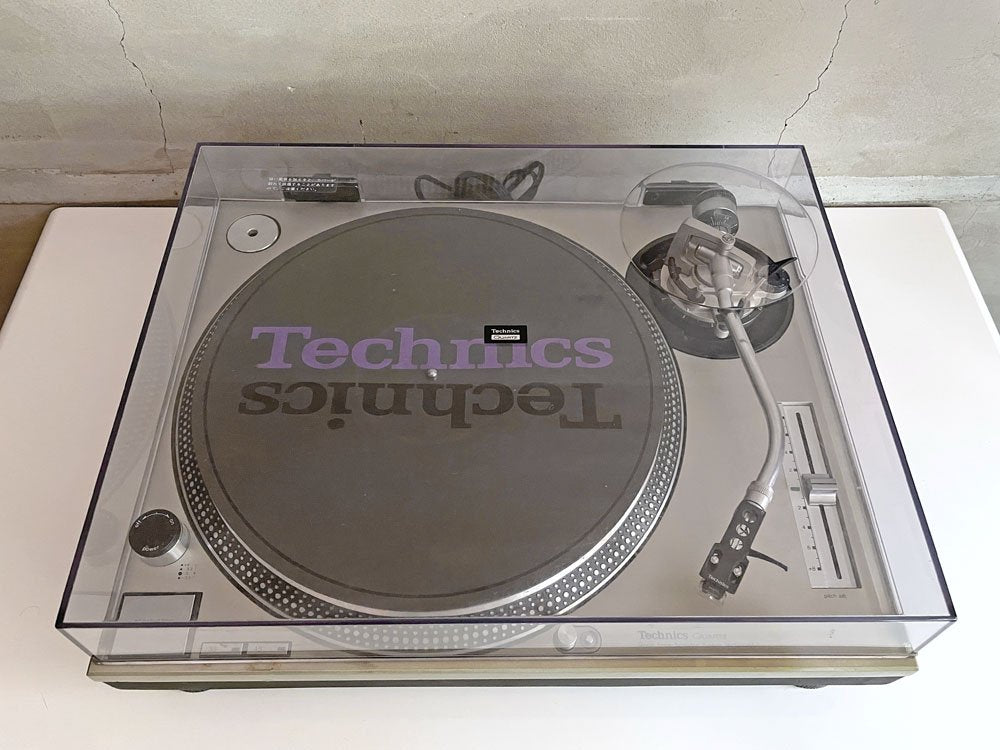 テクニクス Technics ターンテーブル SL-1200MK2 シルバー レコードプレーヤー DJ機器 ♪