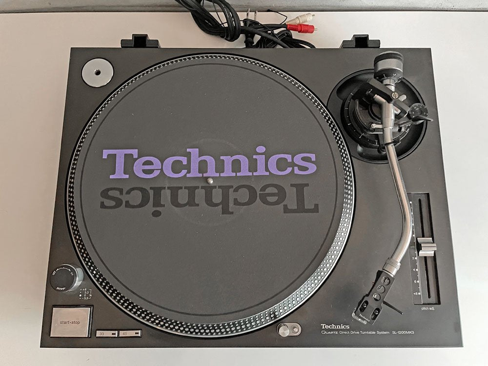 テクニクス Technics ターンテーブル SL-1200MK3 ブラック レコードプレーヤー DJ機器 ♪