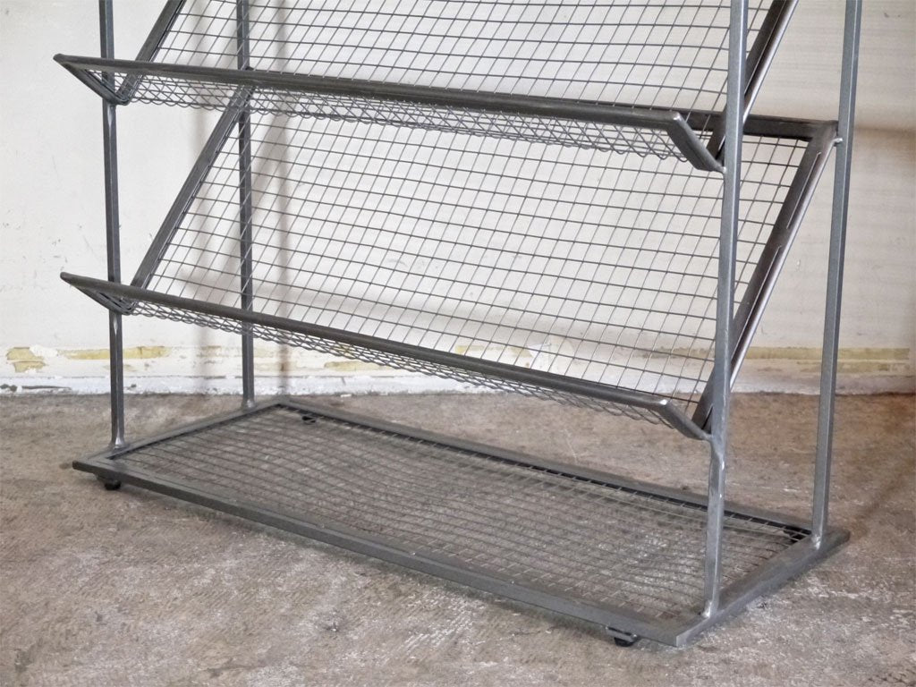 ライフファニチャー LIFE FURNITURE アイアン ディスプレイ マガジンラック IRON DISPLAY MAGAZINE RACK ■