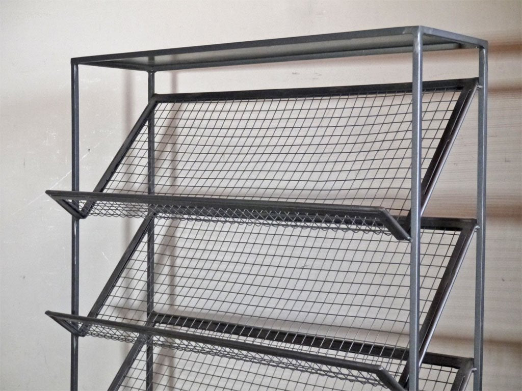 ライフファニチャー LIFE FURNITURE アイアン ディスプレイ マガジンラック IRON DISPLAY MAGAZINE RACK ■