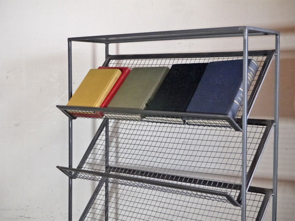 ライフファニチャー LIFE FURNITURE アイアン ディスプレイ マガジンラック IRON DISPLAY MAGAZINE RACK ■