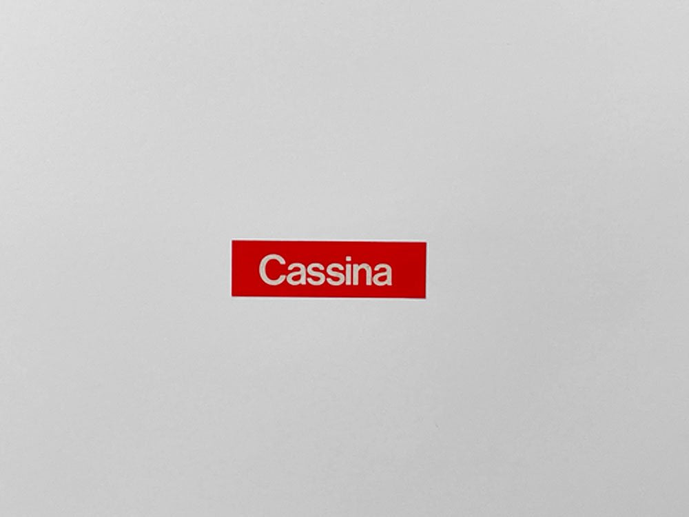 カッシーナ Cassina 254 ザップ ZAP センターテーブル ローテーブル ローボード ピエロ リッソーニ PIERO LISSONI ホワイト スチール モダンデザイン ●