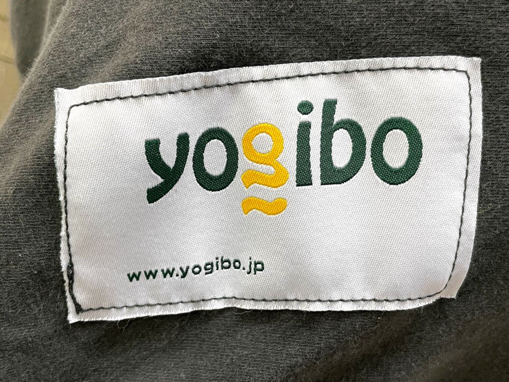 ヨギボー yogibo マックス MAX ビーズ ソファ クッション ダークグレー 旧タイプ 現行定価38,280円●