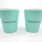 ティファニー Tiffany & Co. エブリデイオブジェクト Everyday Object ボーンチャイナ ペーパーカップ タンブラー 2客セット 296ml ●