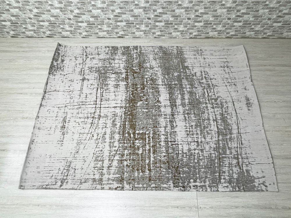 ルイデポーター Louis De Poortere MAD MEN CONCRETE JUNGLE ラグ RUG 238×169cm アクリル85％ ポリエステル15％ ベルギー 定価約9万円 ●