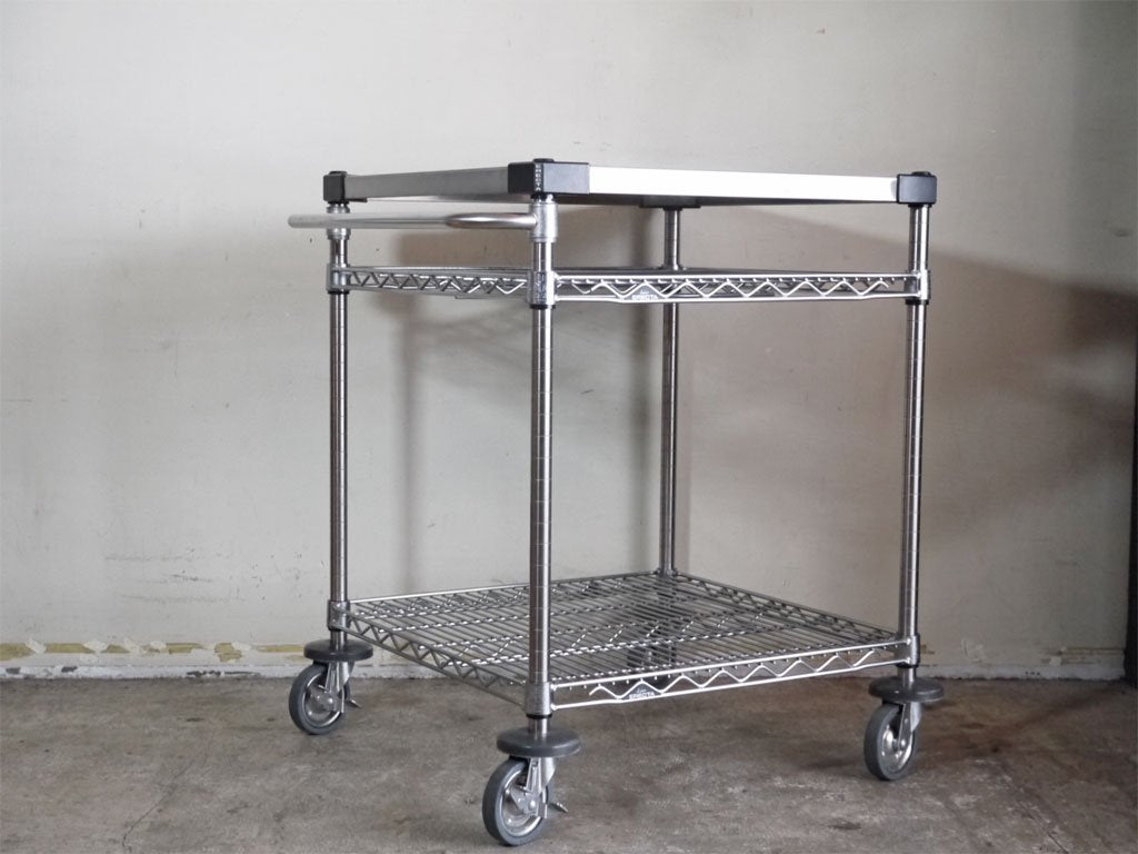 エレクター ERECTA スーパーシリーズ ステンレス キャスターワゴン ワーキングカート スーパーエレクター ■