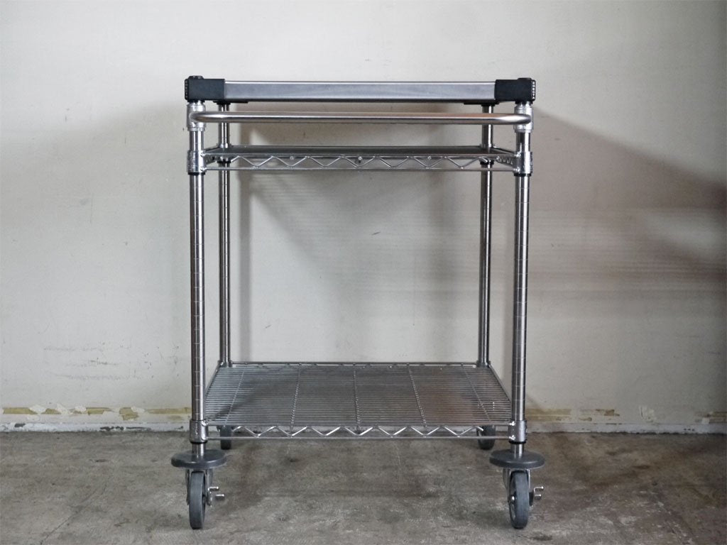 エレクター ERECTA スーパーシリーズ ステンレス キャスターワゴン ワーキングカート スーパーエレクター ■