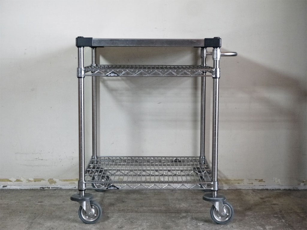 エレクター ERECTA スーパーシリーズ ステンレス キャスターワゴン ワーキングカート スーパーエレクター ■