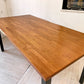かなでもの KANADEMONO ORIGINALS THE TABLE ダイニングテーブル デスク ラバーウッド ナチュラル × Black Steel フラットタイプ 参考価格￥49,900- ★