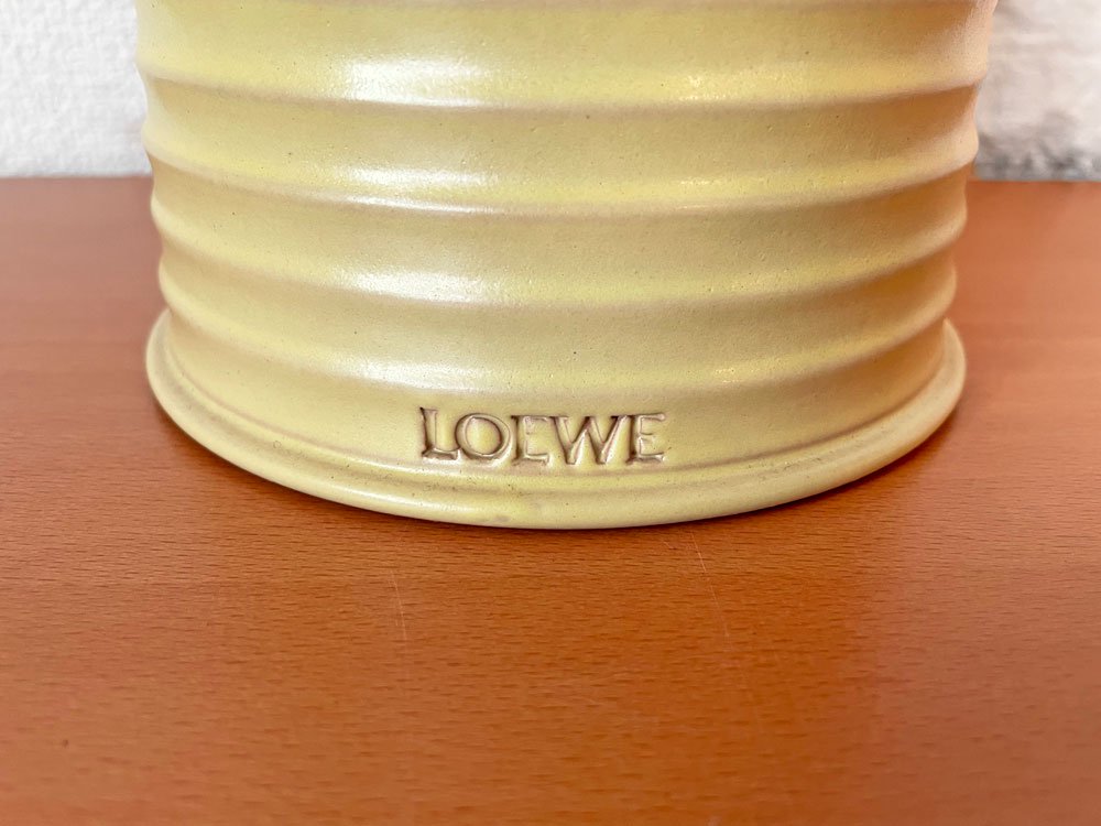 ロエベ LOEWE ハニーサックル キャンドル ホームフレグランス  610g ミディアムサイズ イエロー スペイン 未使用品  ◎