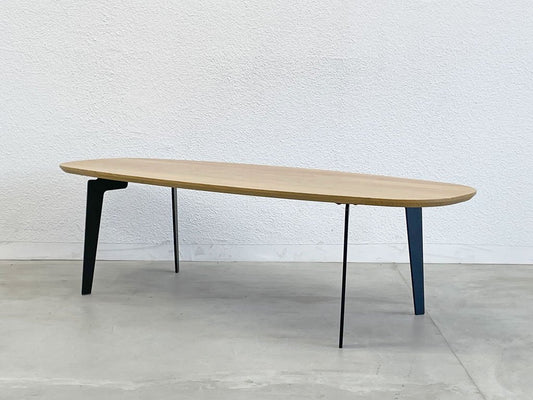 フリッツ ハンセン Fritz Hansen FH61 ジョイン テーブル JOIN Table オーク材 オーバル コーヒーテーブル デンマーク 定価￥135,000- 美品 〓