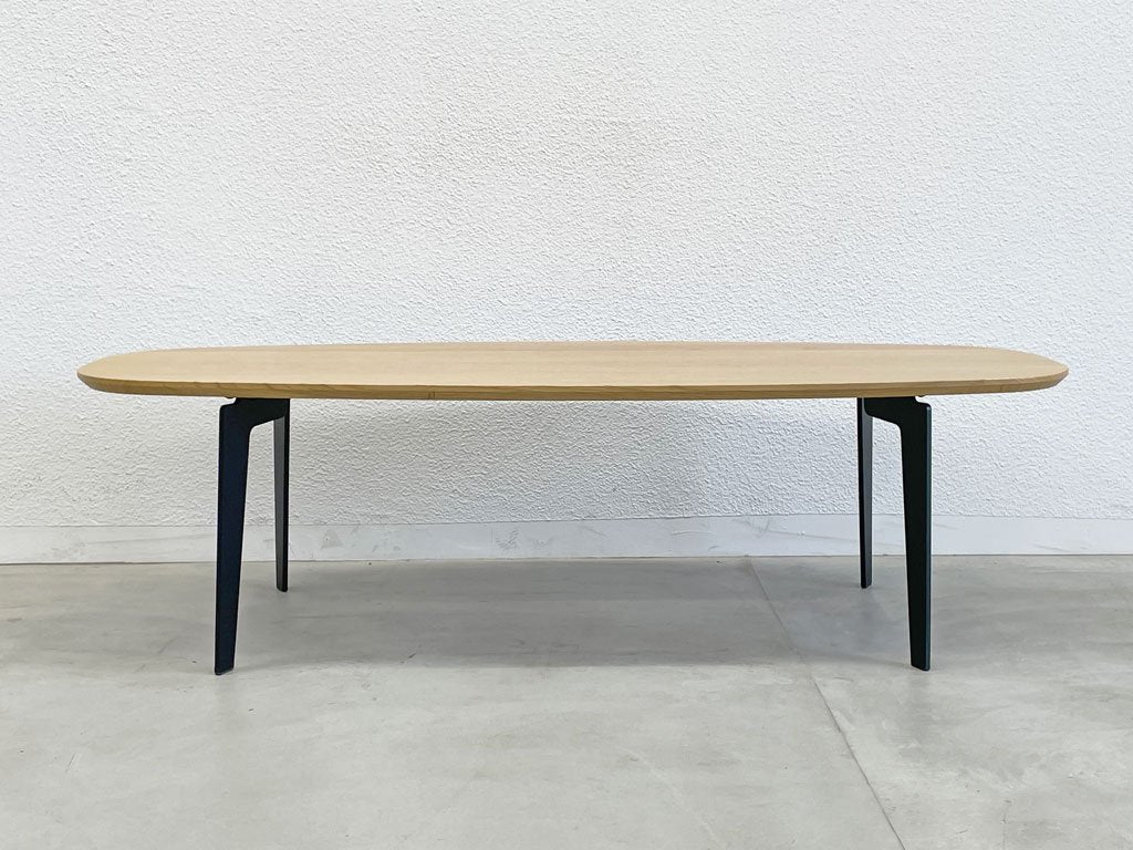 フリッツ ハンセン Fritz Hansen FH61 ジョイン テーブル JOIN Table オーク材 オーバル コーヒーテーブル デンマーク 定価￥135,000- 美品 〓