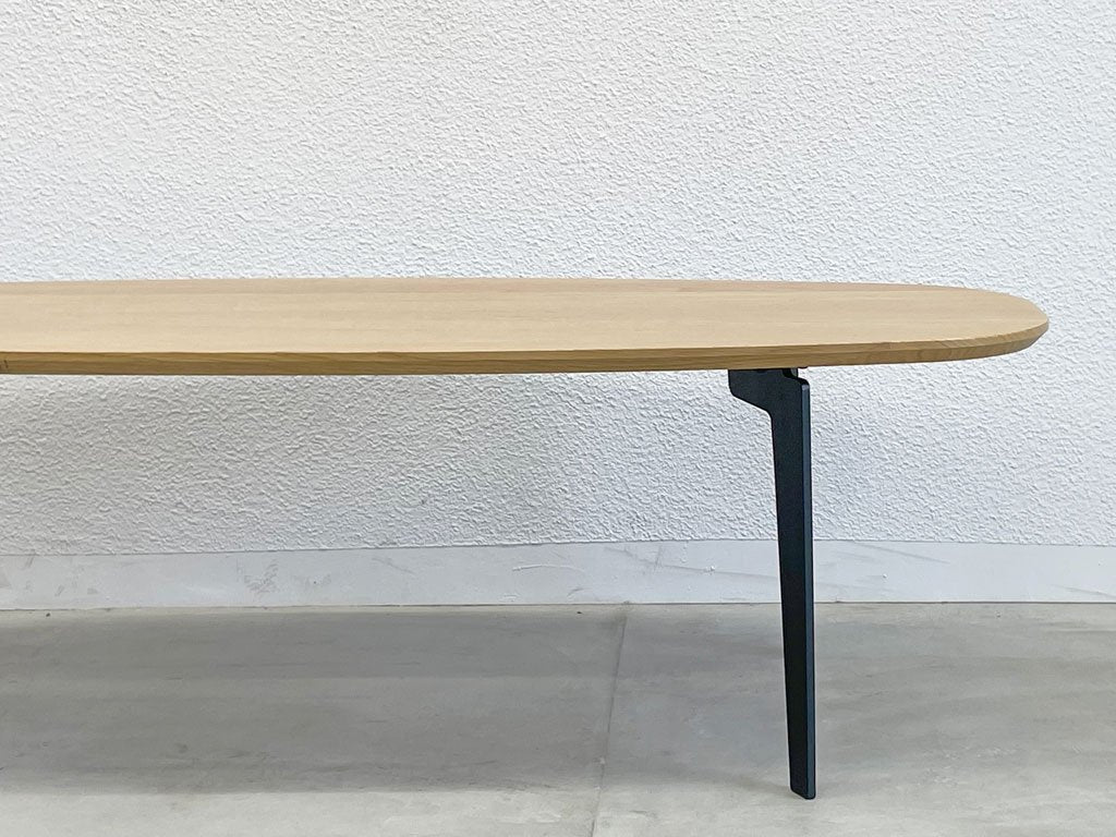 フリッツ ハンセン Fritz Hansen FH61 ジョイン テーブル JOIN Table オーク材 オーバル コーヒーテーブル デンマーク 定価￥135,000- 美品 〓