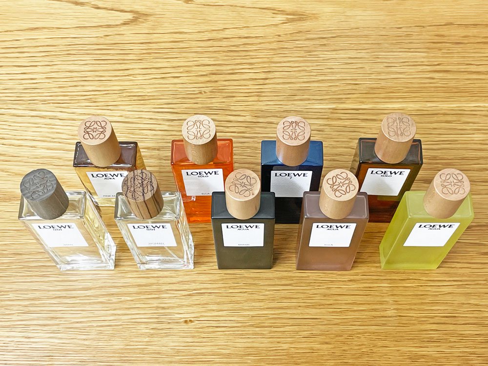 ロエベ LOEWE オー ドゥ パルファム 香水 ボタニカルレインボーセット 箱付き スペイン ●
