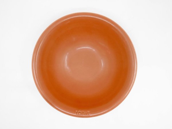 ロエベ LOEWE HOME SCENTS  テラコッタセラミック製 クレイ 陶器 ボウル 非売品 Made in Spain ●
