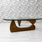 イサムノグチ Isamu Noguchi コーヒーテーブル Coffee Table リプロダクト品 ガラス天板厚20mm デザイナーズ家具 名作 IDC大塚家具取扱 ●