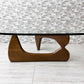 イサムノグチ Isamu Noguchi コーヒーテーブル Coffee Table リプロダクト品 ガラス天板厚20mm デザイナーズ家具 名作 IDC大塚家具取扱 ●