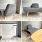 イデー IDEE アーオ ソファ AO SOFA 1Pソファ ファブリック チャコール 岡嶌要♪