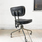 トラックファニチャー TRUCK FURNITURE デスクワークチェア DESKWORK CHAIR アームレス 牛革 ブラック 回転式昇降 参考定価 \123,200- ★