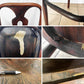 THONET トーネット ベントウッドチェア ダイニングチェア ダークブラウン 曲木 花台 UKビンテージ Vintage 英国 イギリス ◇