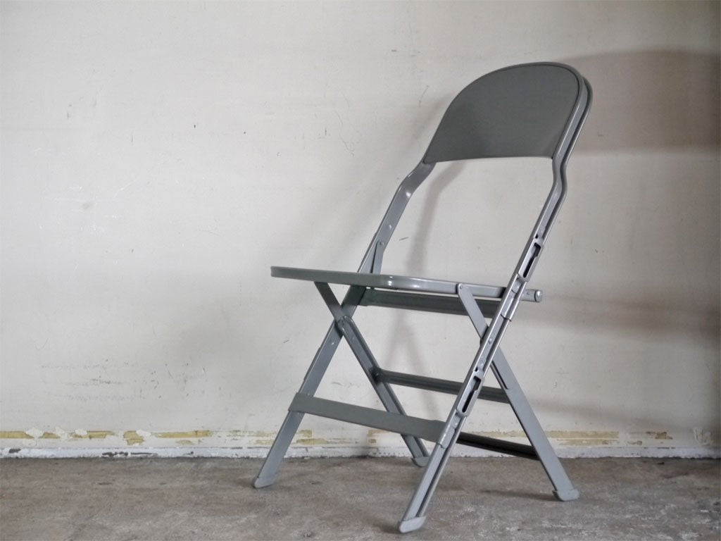 クラリン CLARIN フォールディングチェア ウッドシート WOOD SEAT FOLDING CHAIR 折畳 USA 米国 P.F.S 取扱 ■