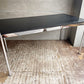 USMハラー USM Haller モジュラーファニチャー Modular Furniture ハラーテーブル ワークデスク ブラックウッド天板 W150cm 高さ調整機能付 ♪