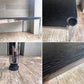 USMハラー USM Haller モジュラーファニチャー Modular Furniture ハラーテーブル ワークデスク ブラックウッド天板 W150cm 高さ調整機能付 ♪