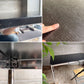 USMハラー USM Haller モジュラーファニチャー Modular Furniture ハラーテーブル ワークデスク ブラックウッド天板 W150cm 高さ調整機能付 ♪