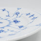 ロイヤルコペンハーゲン ROYAL COPENHAGEN ブルーフルーテッド プレイン Blue Fluted Plain プレート Φ17cm デンマーク 北欧食器 ●