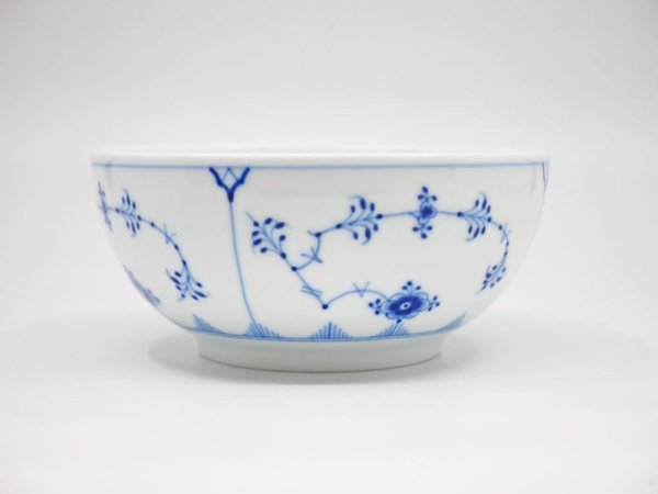 ロイヤルコペンハーゲン ROYAL COPENHAGEN ブルーフルーテッド プレイン Blue Fluted Plain ボウル Φ13cm デンマーク 北欧食器 B ●