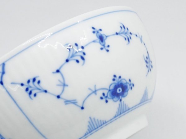 ロイヤルコペンハーゲン ROYAL COPENHAGEN ブルーフルーテッド プレイン Blue Fluted Plain ボウル Φ13cm デンマーク 北欧食器 B ●