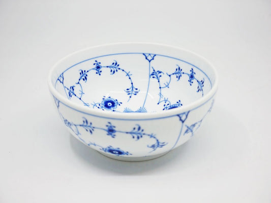 ロイヤルコペンハーゲン ROYAL COPENHAGEN ブルーフルーテッド プレイン Blue Fluted Plain ボウル Φ13cm デンマーク 北欧食器 A ●