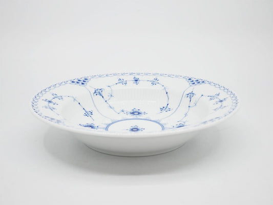 ロイヤルコペンハーゲン ROYAL COPENHAGEN ブルーフルーテッド ハーフレース Blue Fluted ディーププレート Φ21cm デンマーク 北欧食器 B ●