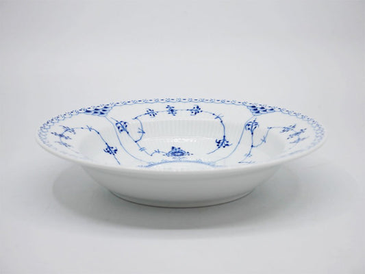 ロイヤルコペンハーゲン ROYAL COPENHAGEN ブルーフルーテッド ハーフレース Blue Fluted ディーププレート Φ21cm デンマーク 北欧食器 A ●