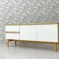 イデー IDEE スティルト サイドボード L STILT SIDEBOARD オーク材 ホワイト W141cm AVボード マリナ・ボーティエ 定価￥99,900- ●