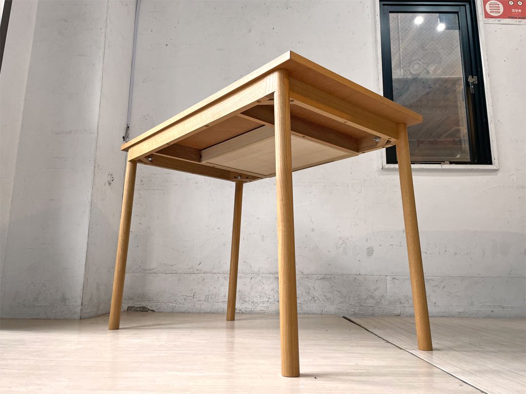 イデー IDEE スティルト テーブル STILT TABLE 1000 ホワイト デスク メラミン×オーク材 マリナ・ボーティエ Marina Bautier 参考定価  \59,000- ★