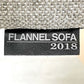 フランネル FLANNEL ソファ SOFA ペンタ PENTA 900 チェア グレー ブリック ビーチ無垢材 モダンデザイン 定価66,440円以上 ●