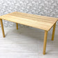 アクタス ACTUS スープダイニングテーブル SOUP DINING TABLE Rレッグ オーク材 W160 参考価格 \159,500- ●