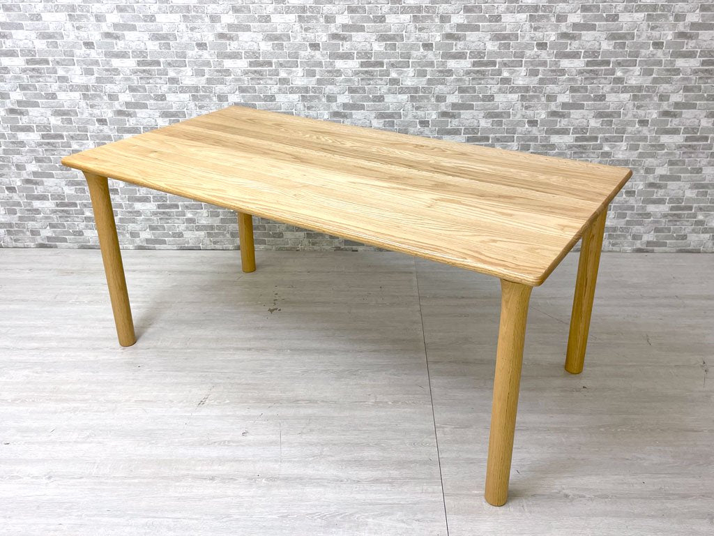 アクタス ACTUS スープダイニングテーブル SOUP DINING TABLE Rレッグ オーク材 W160 参考価格 \159,500- ●