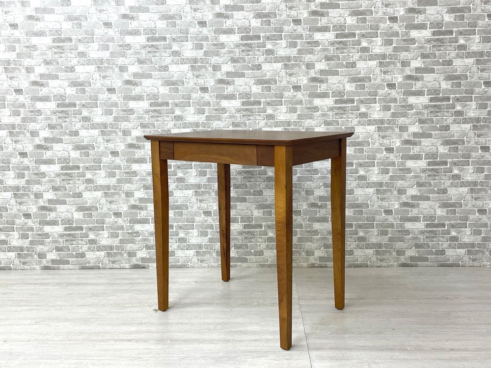 あずま工芸株式会社 ディオーネ ウッドデスク Dione Wood Desk ED-2870 抽斗付き W70cm ウォールナット材 FLYMEe Room取扱い ●