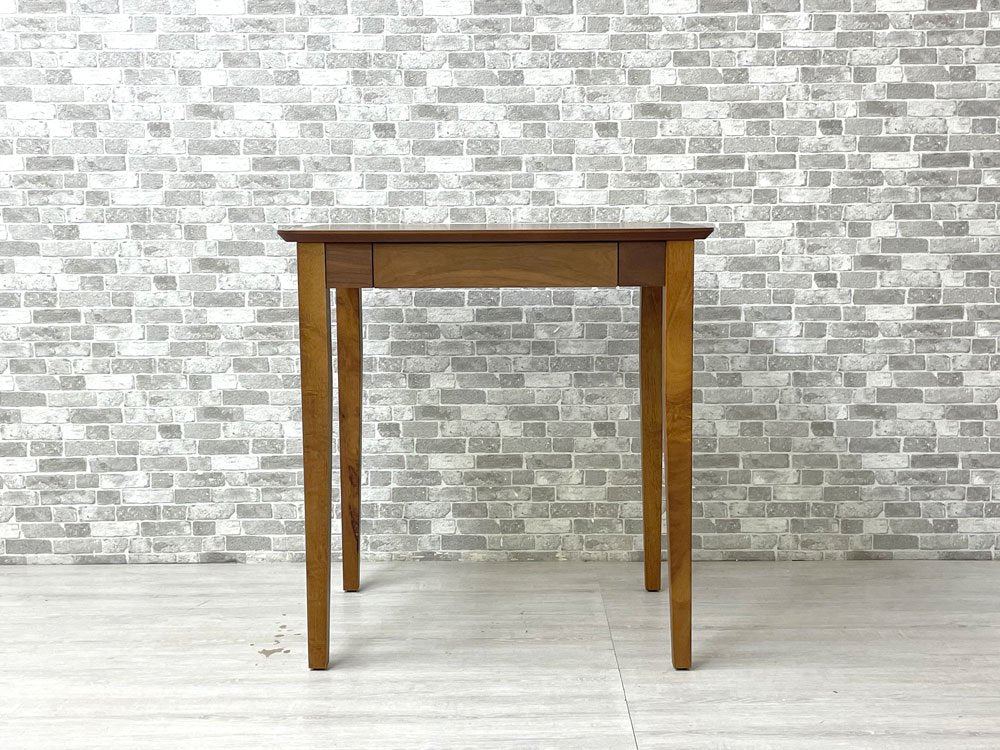 あずま工芸株式会社 ディオーネ ウッドデスク Dione Wood Desk ED-2870 抽斗付き W70cm ウォールナット材 FLYMEe Room取扱い ●