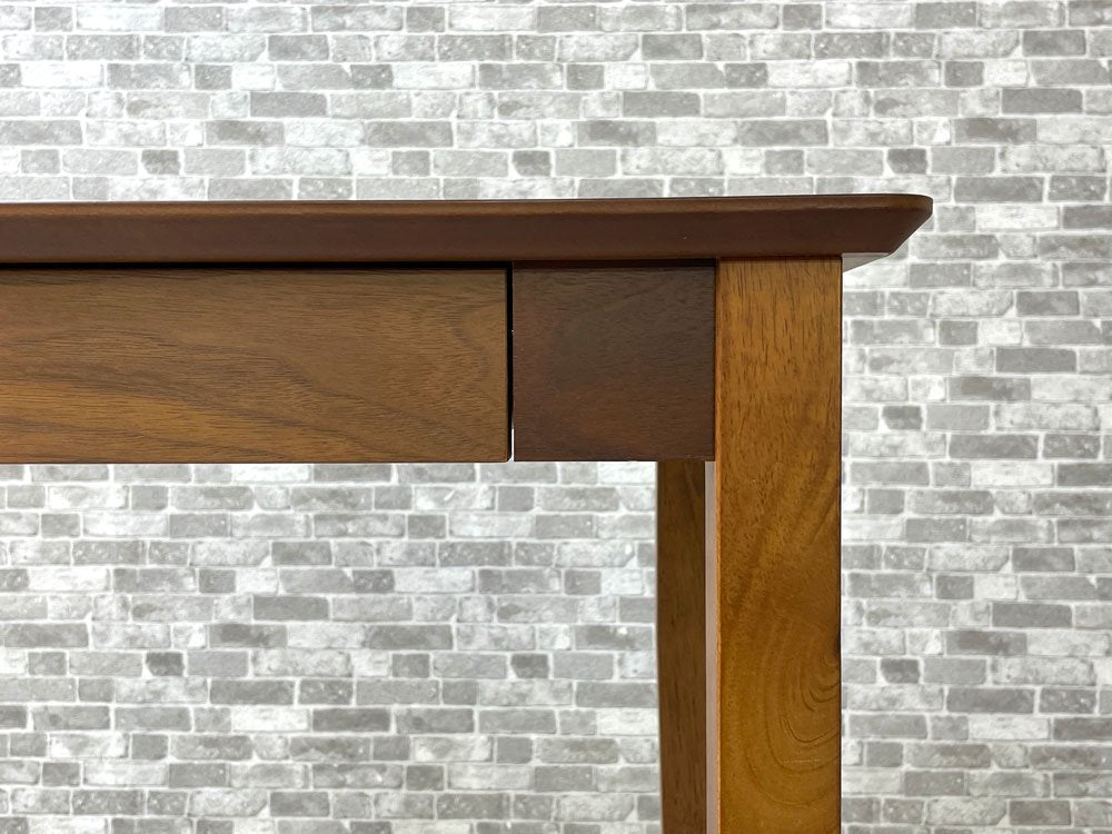 あずま工芸株式会社 ディオーネ ウッドデスク Dione Wood Desk ED-2870 抽斗付き W70cm ウォールナット材 FLYMEe Room取扱い ●