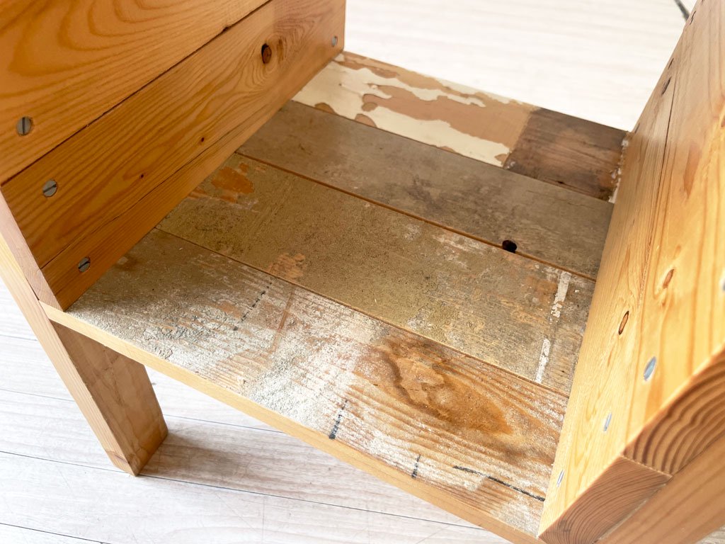 ピート・ヘイン・イーク PIET HEIN EEK スクラップウッド サイドテーブル SCRAPWOOD SIDE TABLE 古材 オランダ CIBONE取扱 ★