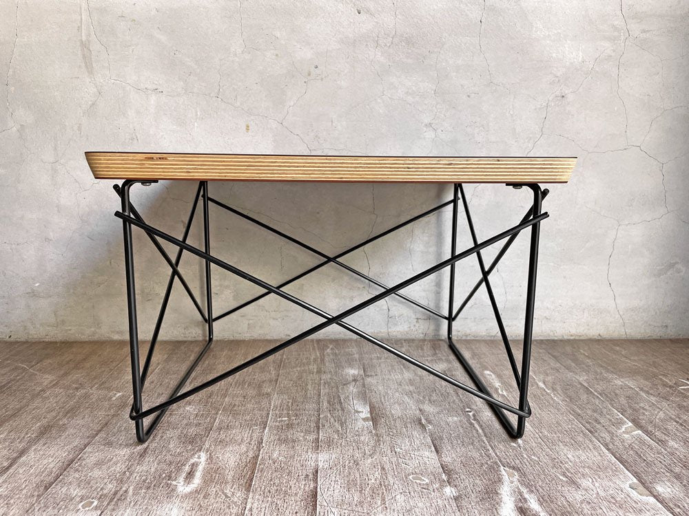 ハーマンミラー Herman Miller LTRT  Eames Wire Base Low Table イームズ ワイヤーベース ローテーブル   ミッドセンチュリー ♪