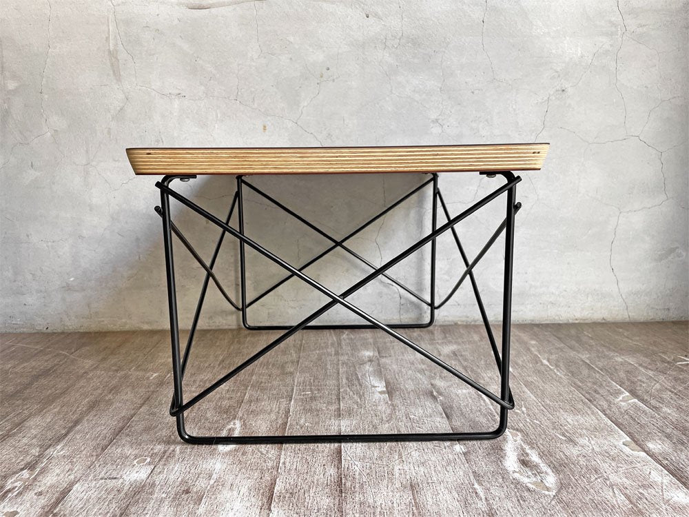 ハーマンミラー Herman Miller LTRT  Eames Wire Base Low Table イームズ ワイヤーベース ローテーブル   ミッドセンチュリー ♪