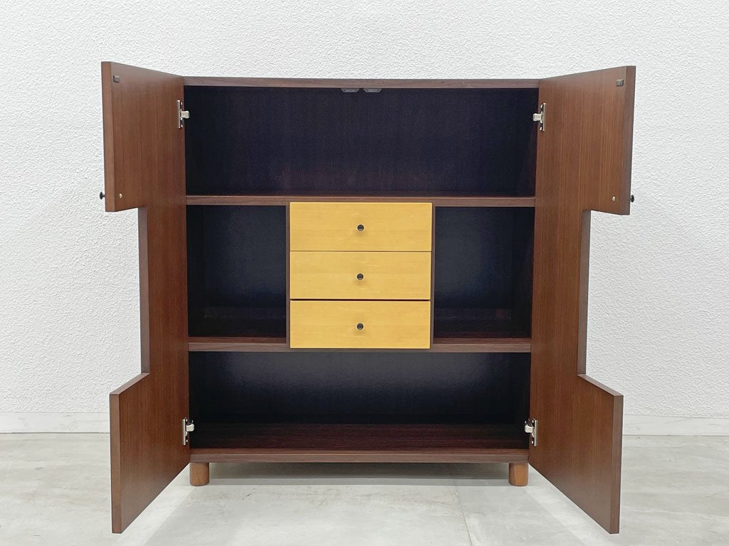 生松工芸 SEISYO FURNITURE コンフォートスタイル スポットミドルキャビネット ブックシェルフ リビングボード 大川家具 福岡 〓
