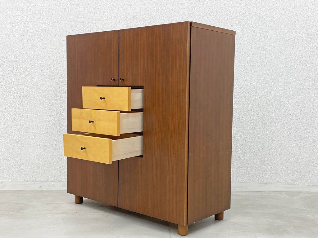 生松工芸 SEISYO FURNITURE コンフォートスタイル スポットミドルキャビネット ブックシェルフ リビングボード 大川家具 福岡 〓