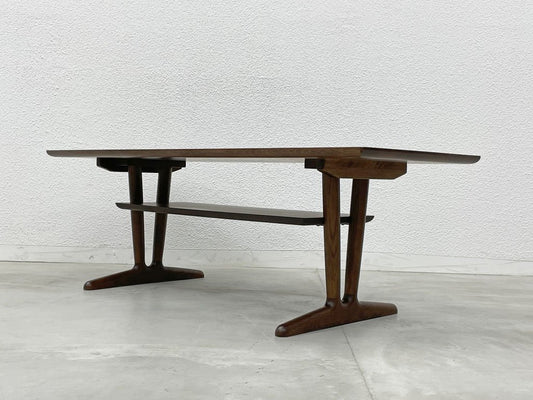 カリモク Karimoku リビングテーブル オーク材 コーヒーテーブル Coffee table モカブラウン TU4460 センターテーブル 定価10万円 〓